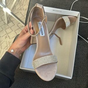 Kalina rhinestone heels Steve Madden